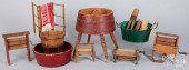 GROUP OF CHILDS TOY WASHING IT