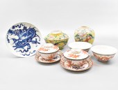 GROUP OF CHINESE BOWLS,JARS AN