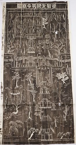 GROUP OF CHINESE BUDDHIST TEMPLE