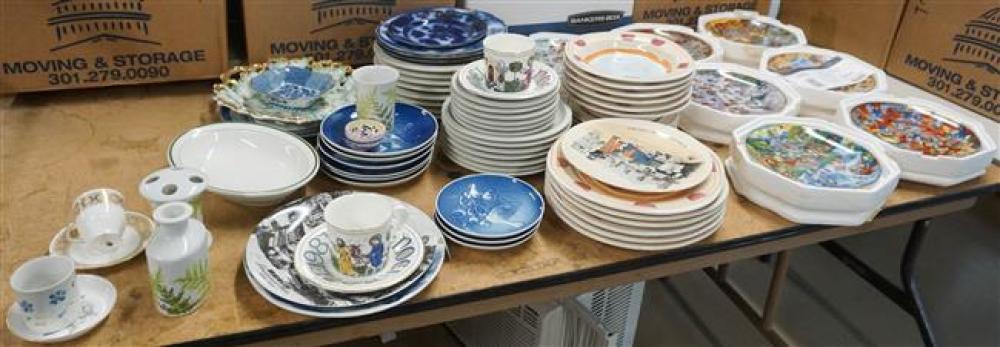 GROUP OF CHINESE CANTON PLATES,