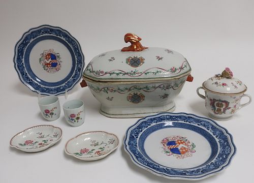 GROUP OF CHINESE EXPORT ARMORIAL