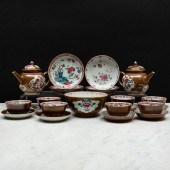 GROUP OF CHINESE EXPORT CAFÃ©