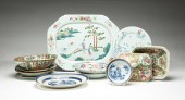 GROUP OF CHINESE EXPORT. Late