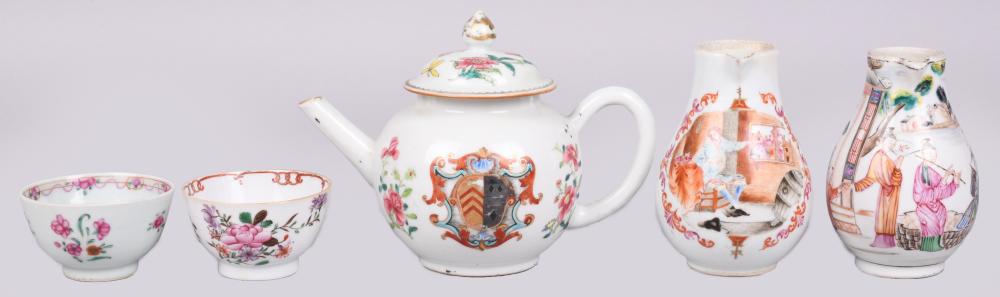 GROUP OF CHINESE EXPORT PIECES,