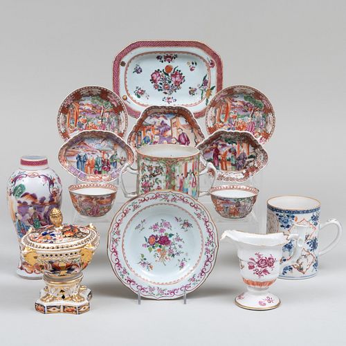 GROUP OF CHINESE EXPORT PORCELAIN