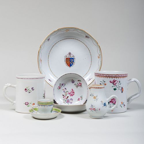 GROUP OF CHINESE EXPORT PORCELAIN