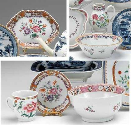 Group of Chinese export porcelain