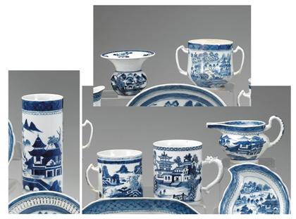 Group of Chinese export porcelain
