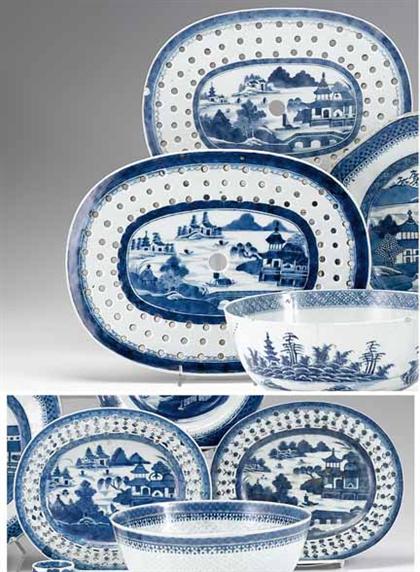 Group of Chinese export porcelain