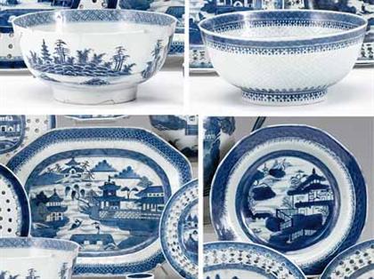 Group of Chinese export porcelain