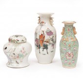 GROUP OF CHINESE FAMILLE ROSE