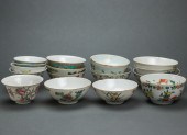 GROUP OF CHINESE FAMILLE ROSE