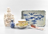 GROUP OF CHINESE FIGURE, TEACU