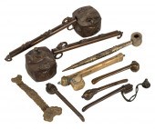 GROUP OF CHINESE METAL ARTIFAC