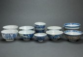 GROUP OF CHINESE UNDERGLAZE BL