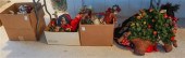 GROUP OF CHRISTMAS DECORATIONS