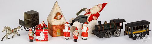 GROUP OF CHRISTMAS ITEMS, 20TH