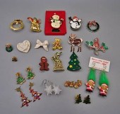 Group of Christmas Jewelry-Len