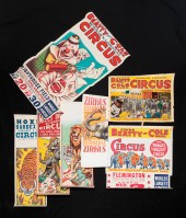 GROUP OF CIRCUS POSTERS. Mid 2