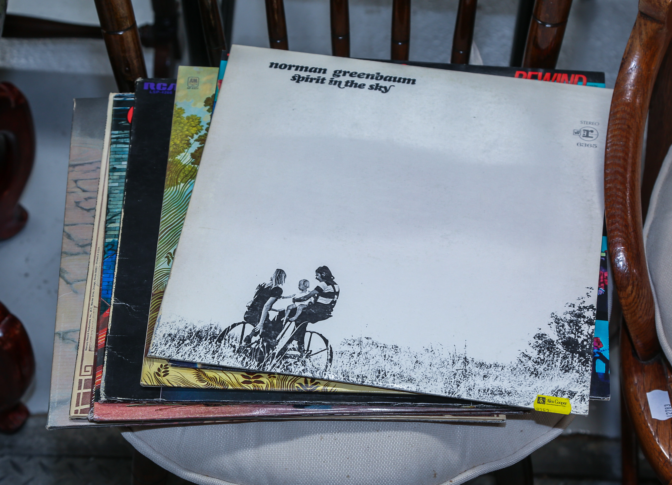 GROUP OF CLASSIC ROCK LP ALBUMS