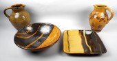 GROUP OF CLIVE BOWEN STUDIO PO