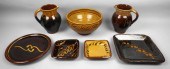 GROUP OF CLIVE BOWEN STUDIO PO