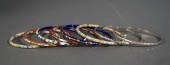 GROUP OF CLOISONNE AND OTHER B