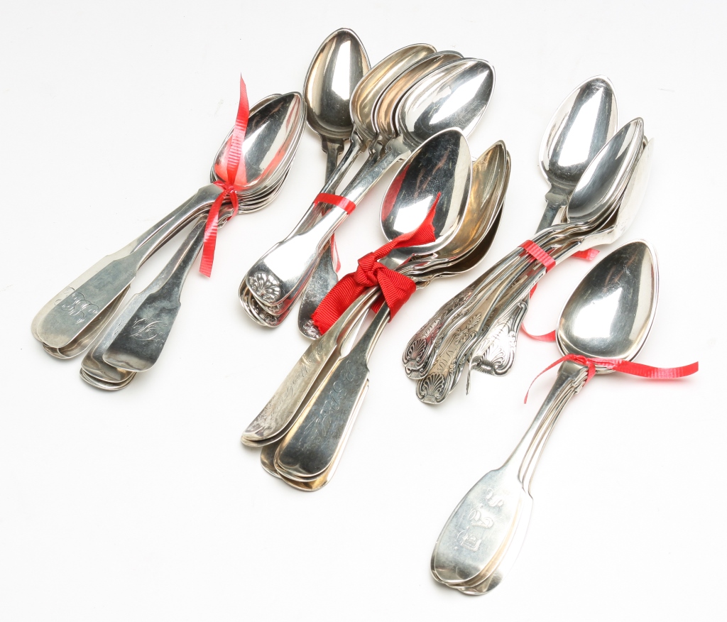 GROUP OF COIN AND STERLING SILVER