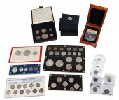 GROUP OF COLLECTOR COINS20th c