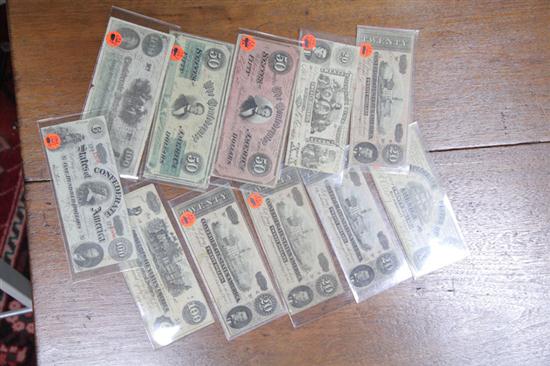 GROUP OF CONFEDERATE PAPER