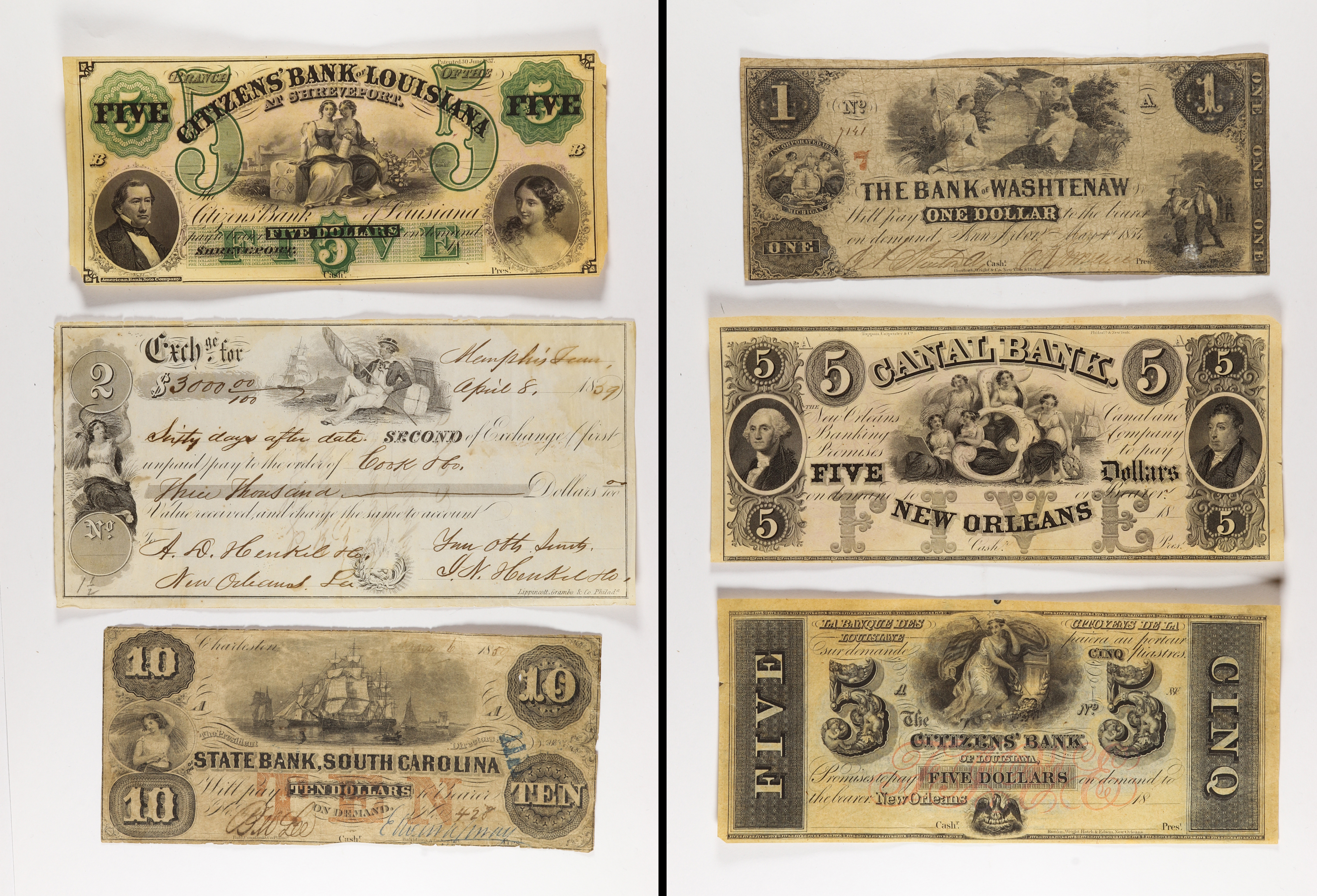GROUP OF CONFEDERATE STATE BANK