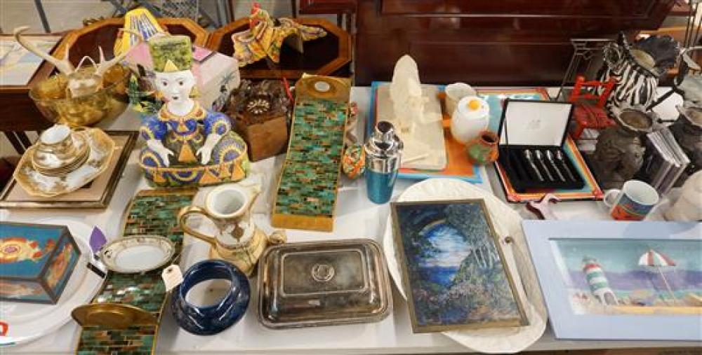 GROUP OF CONTEMPORARY CERAMICS,