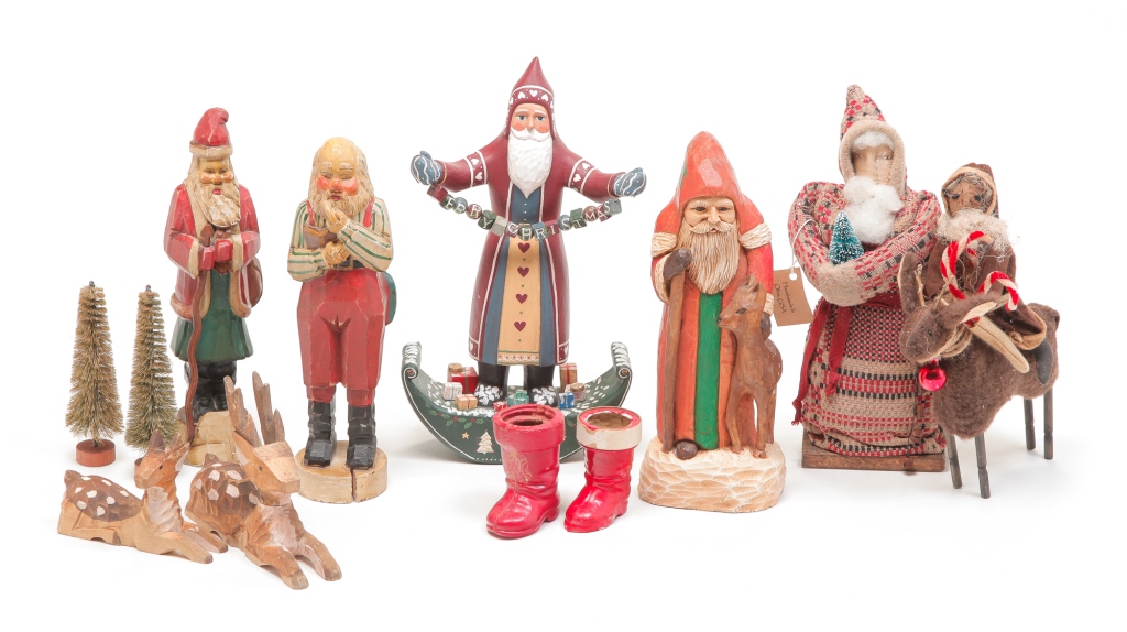 GROUP OF CONTEMPORARY FOLKSY