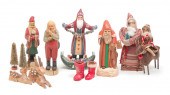 GROUP OF CONTEMPORARY FOLKSY C