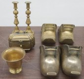 GROUP OF CONTINENTAL BRASS CAN
