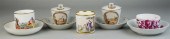 GROUP OF CONTINENTAL CUPS AND