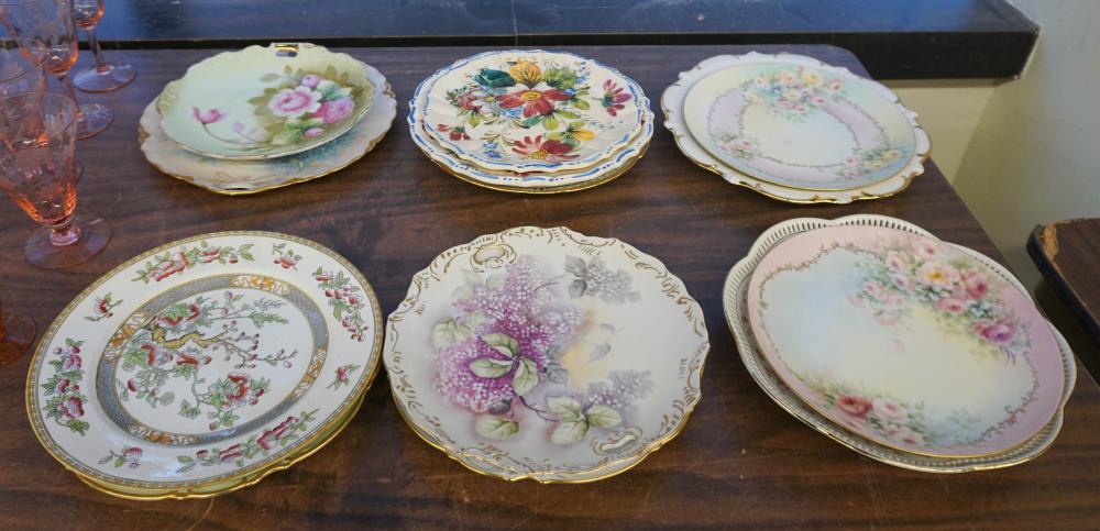 GROUP OF CONTINENTAL FLORAL