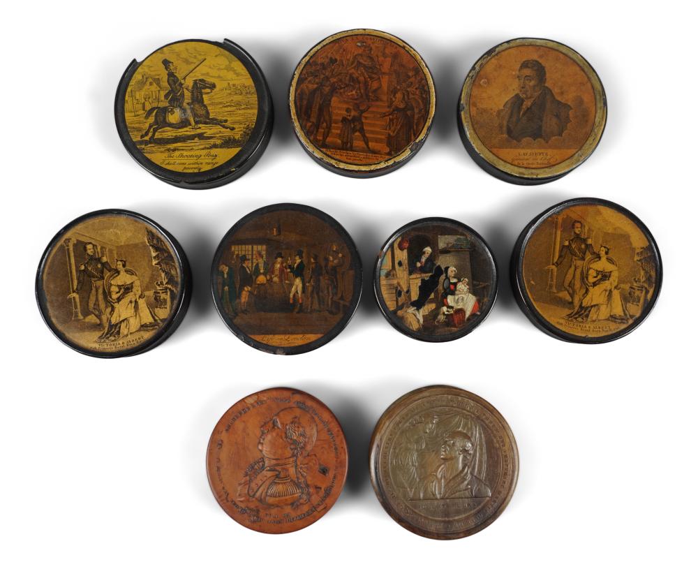 GROUP OF CONTINENTAL PAPIER MACHE