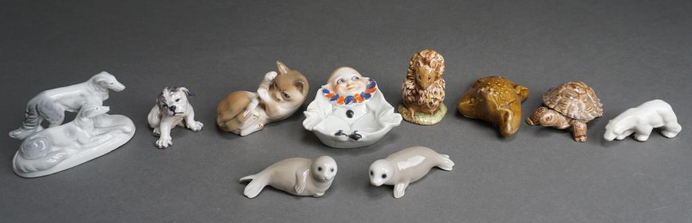 GROUP OF CONTINENTAL PORCELAIN