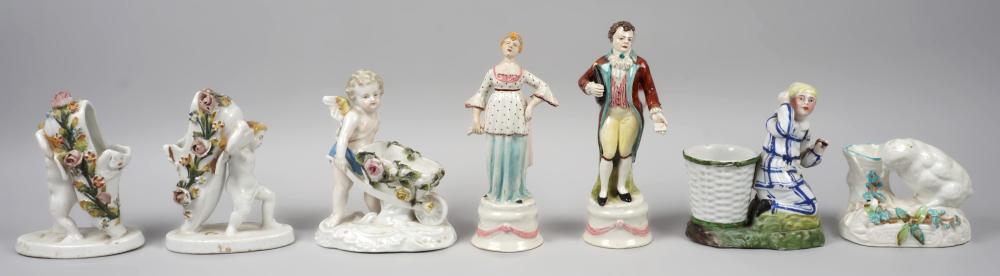 GROUP OF CONTINENTAL PORCELAIN