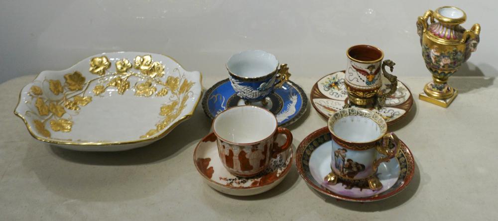 GROUP OF CONTINENTAL PORCELAIN