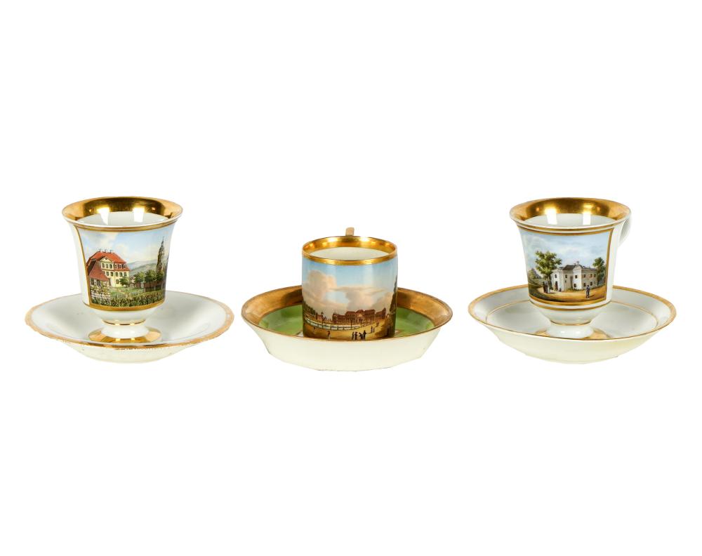 GROUP OF CONTINENTAL PORCELAIN