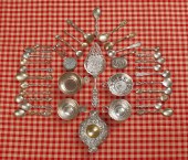 Group of Continental silver to