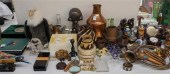 GROUP OF COPPER AND BRASSWARE,