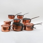 GROUP OF COPPER COOKWARECompri