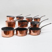 GROUP OF COPPER COOKWARECompri