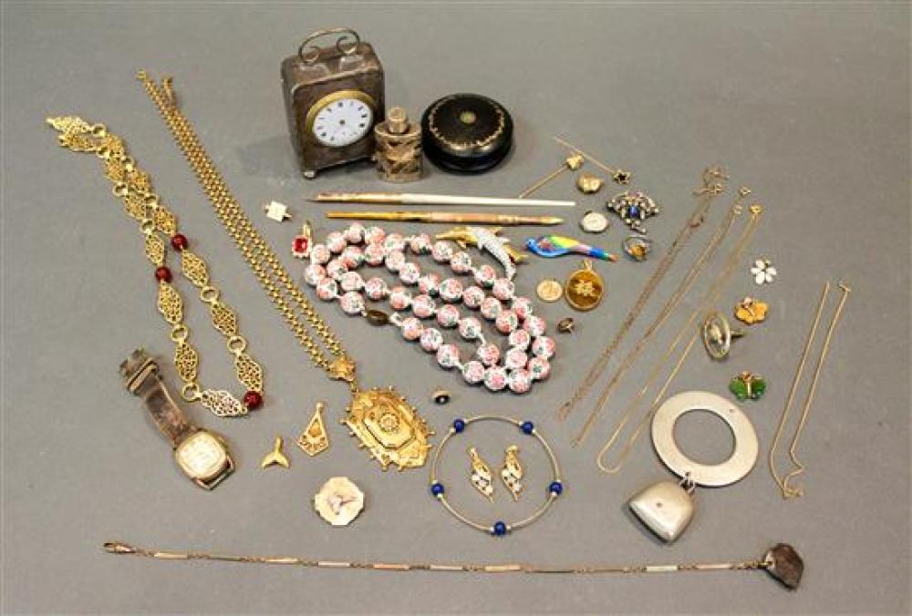 GROUP OF COSTUME JEWELRY, AN