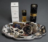 GROUP OF COSTUME JEWELRY, SILV