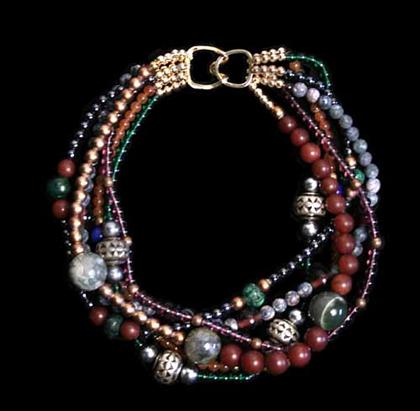 Group of costume necklaces   