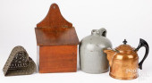 GROUP OF COUNTRY WARES, 19TH A